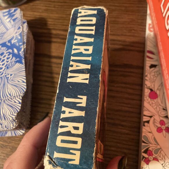 Vintage 1970 The Fool Aquarian Tarot Cards 78 Piece Complete Set Cards - Picture 4 of 8